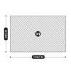 Whtkoph Aquarium Mesh Cover with Clips, 80 x 106 cm view 2