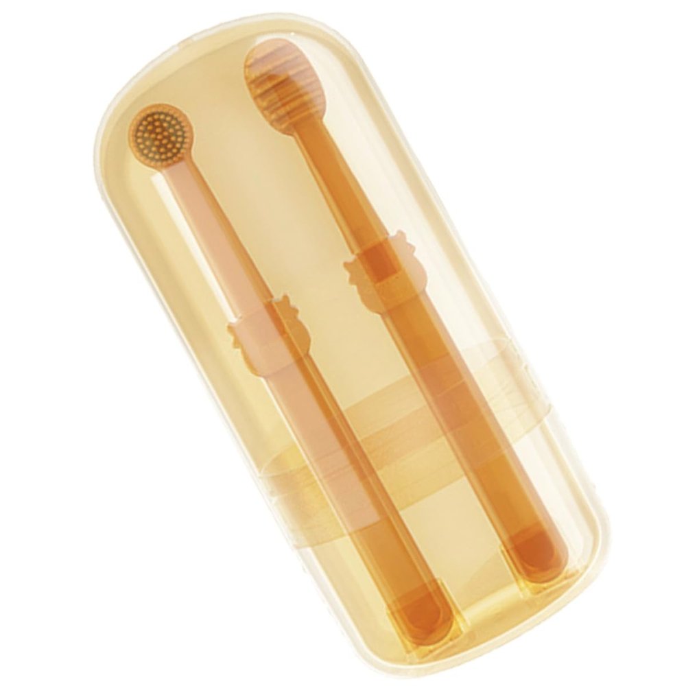 IMIKEYA Portable Pet Toothbrush Set with Storage Box