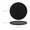 UKCOCO Round Silicone Pet Feeding Mat view 2