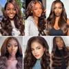 Tuheerst 34-Inch Body Wave Human Hair Bundle, #4 Chocolate Brown, Remy Hair, Double Weft, 100 g view 2