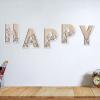 Generic 5 26 Letters for Wall Decoration, Wooden Letters for Crafts, Name Signs, Weddings, and Home Decor (K, One Size) view 4