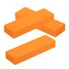 GALPADA 3-Piece Rubber Cleaning Pads for Stainless Steel, Lightweight and Reusable for Removing Rust and Limescale in the Kitchen view 1