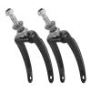 SOESFOUFU Wheelchair Metal Front Wheel Brackets, 2-Pack, Replacement Parts for 7/8-Inch Wheels with Handbrake, Random Color view 1