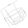 IMIKEYA Metal Hay Feeder for Rabbits and Guinea Pigs view 2