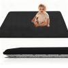 RxueSug Baby Crawling & Play Mat, 3 cm Thick, 200 x 240 cm, Black view 1