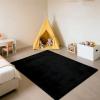 RxueSug Baby Crawling & Play Mat, 3 cm Thick, 200 x 240 cm, Black view 2