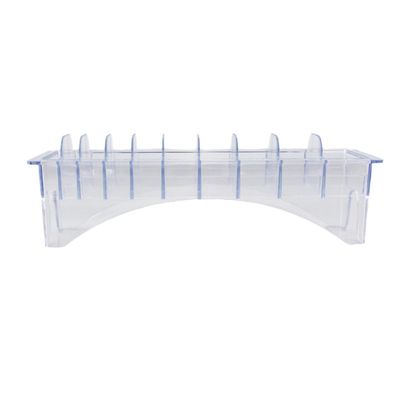 Anneome Transparent Comb Storage Organizer with Secure Positioning Design