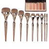 9-Piece Soft, Reusable Makeup Brush Set view 1