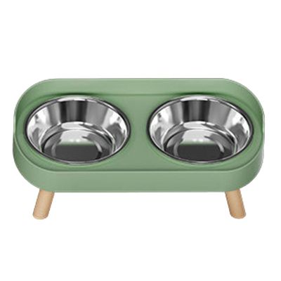 Naroote Elevated Dog Bowls, Stainless Steel, 2 x 400 mL
