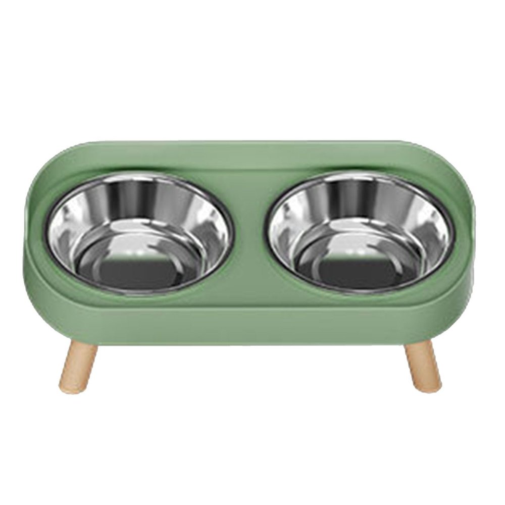 Naroote Elevated Dog Bowls, Stainless Steel, 2 x 400 mL