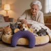 Dog Pillow with Neck Support view 3