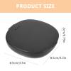 Black Plastic Menstrual Cup Storage Box view 2