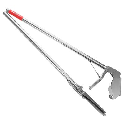 Happyyami Extra-Long Stainless Steel Snake Grabber with Straight Jaws