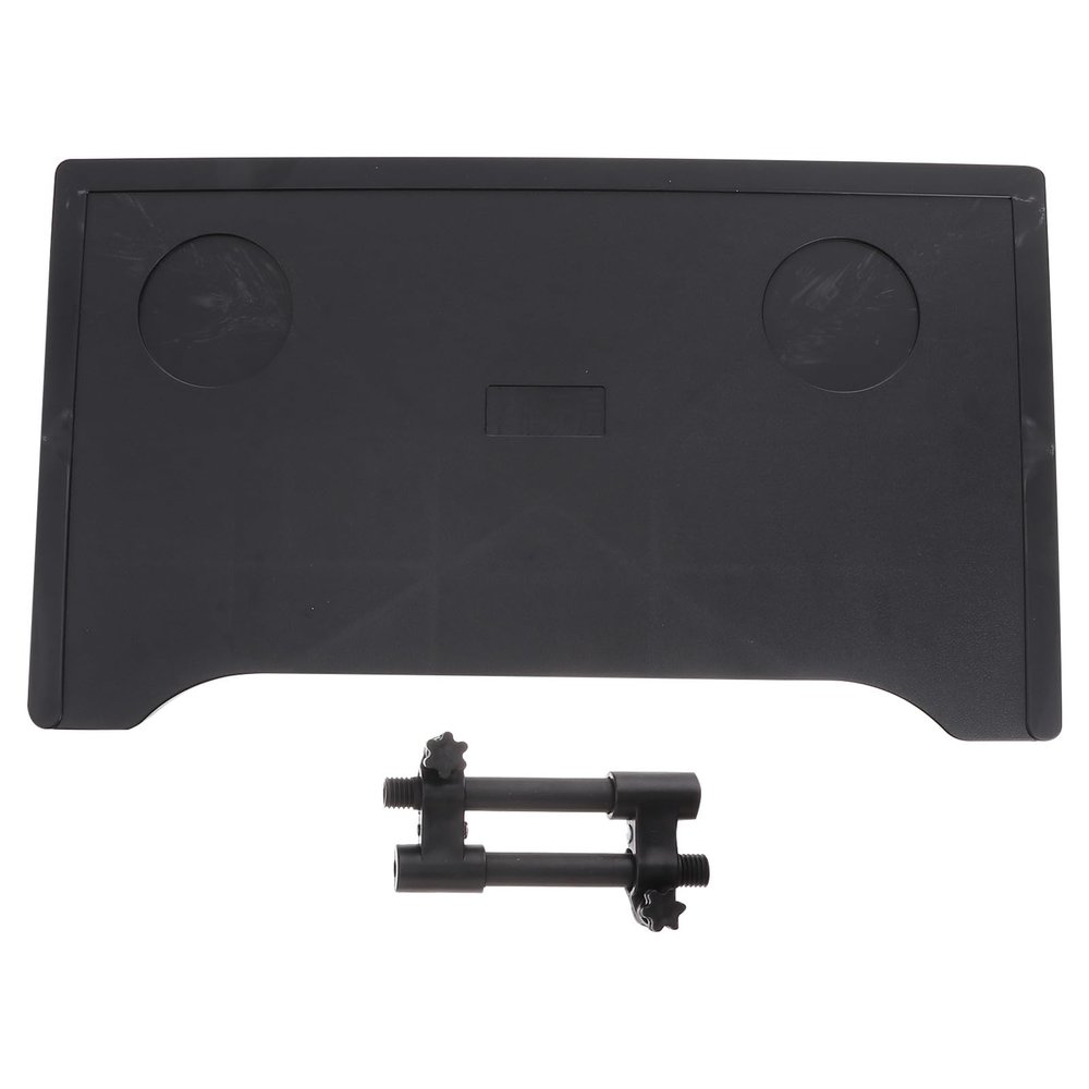 PLAFOPE Thick, Fall-Resistant Black Plastic Wheelchair Tray