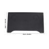 PLAFOPE Thick, Fall-Resistant Black Plastic Wheelchair Tray view 2