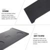 PLAFOPE Thick, Fall-Resistant Black Plastic Wheelchair Tray view 3