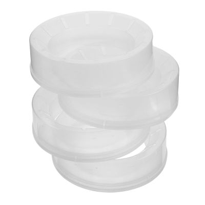 UPKOCH 4-Pack Refill Rings for Diaper Pails, Compatible Replacement Cassettes, Odor-Sealing, 16.5 x 16.5 x 4.5 cm