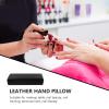 Rectangular PU Leather Manicure Cushion with Lychee Texture view 3