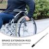 AMUSLESUR 28 cm Metal Wheelchair Brake Handle Extension view 3