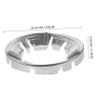 PATKAW Gas Stove Windscreen with Stainless Steel Wok Ring view 2