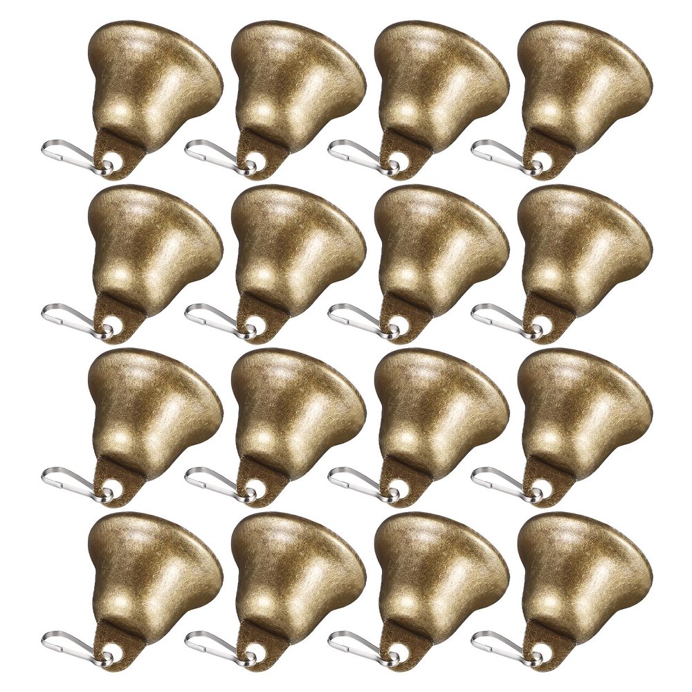 ARTIBETTER 60 Rustic Vintage Metal Bells for Dog Collars