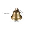 ARTIBETTER 60 Rustic Vintage Metal Bells for Dog Collars view 2