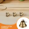 ARTIBETTER 60 Rustic Vintage Metal Bells for Dog Collars view 3