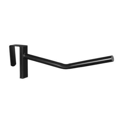 Wenoup Horse Saddle Rack for Door or Stable Wall Mounting, Black Hanging Organizer