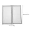 UKCOCO No-Drill PVC Pet Door Curtain with Soft-Closing Function for Indoor Dogs and Cats view 2