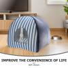 UKCOCO No-Drill PVC Pet Door Curtain with Soft-Closing Function for Indoor Dogs and Cats view 3