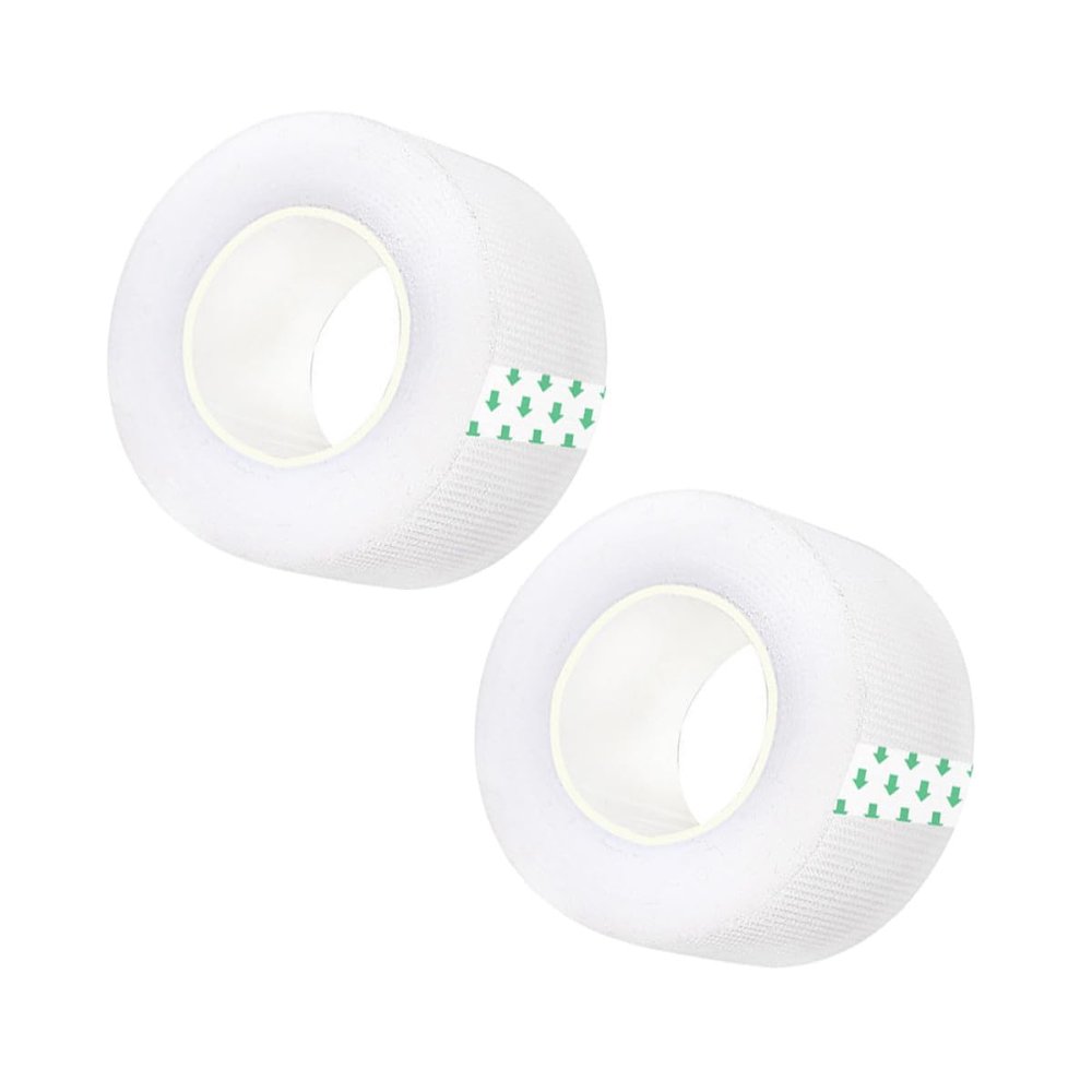 2 Rolls Multifunctional White PE Heel Stickers for Shoes