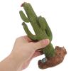 IMIKEYA Artificial Cactus Decor for Reptiles, Desert Look, Green Resin view 3