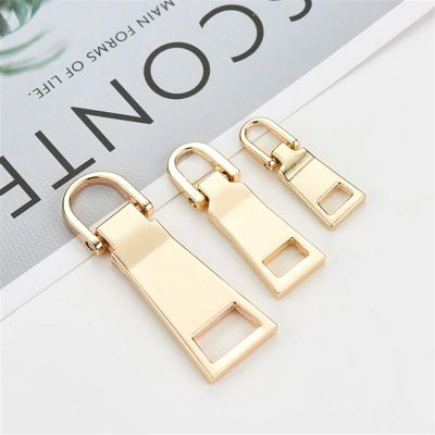 WUUKEPSG Zipper Pulls, 2/5 Pieces, Detachable Metal, for Repair Kit, DIY/D/2Pcs-8