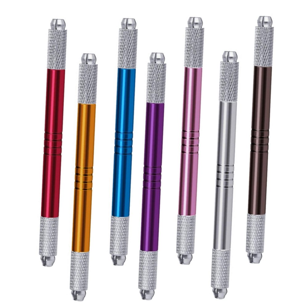 Holibanna Microblading Eyebrow Tattoo Pens, Aluminum Alloy, 7 Pieces