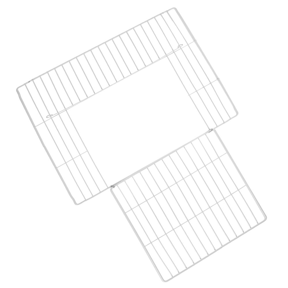 Cat Enclosure Panels with Door, Dense Mesh, 35 x 35 cm, Iron