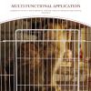 Cat Enclosure Panels with Door, Dense Mesh, 35 x 35 cm, Iron view 3