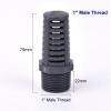 BYLSAGWHT 1-Piece Water Pump Filter Joint for Fish Tanks, Water Inlet Strainer Pipe with Permeable Cap, Flower Basket Strainer Screen, 1 Male Thread, Brass Hose view 2