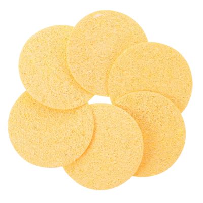 ULTECHNOVO Moisture-Retaining Sponges, Easy to Use, 12 Yellow Drinking Sponges for Hermit Crabs in Crab Habitats or Pet Tanks