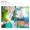 Parrot Waterer 250 ml PVC White for Pigeons and Budgerigars view 3