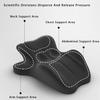 Couples’ Sex Pillow, Memory Foam Wedge Pillow, 45 x 35 x 13 cm, Green view 4
