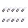 COMPUKAS 10-Piece Replacement Heads for Nose Hair Trimmers, Plastic and Steel, Compact Design view 1