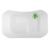 MAMJENNI Small Open Plastic Aquarium with Sun Platform for Turtles and Reptiles (White) view 3