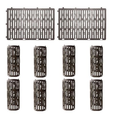 Hirsch Adjustable Tree Trunk Protectors, Ventilated Reusable Plant Guards