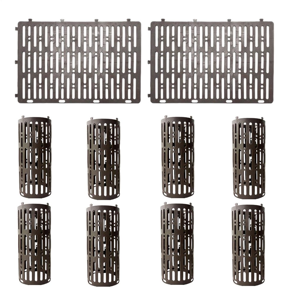 Hirsch Adjustable Tree Trunk Protectors, Ventilated Reusable Plant Guards