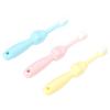 LALADEFIEE 3-Pack Kids' Toothbrushes with Cartoon Hippo, Soft TPE Bristles and Ergonomic Design view 1