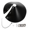 BUTIFULSIC Adjustable Black PVC Squirrel Guard for Bird Feeders view 1