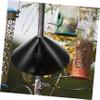 BUTIFULSIC Adjustable Black PVC Squirrel Guard for Bird Feeders view 4
