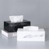 Decorative Rectangular Resin Tissue Box Cover, Black view 4
