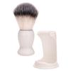 LABRIMP Beard Grooming Set for Men with Large White-Bristle Brush and Plastic Holder for Thorough Cleaning and Organized Storage view 1