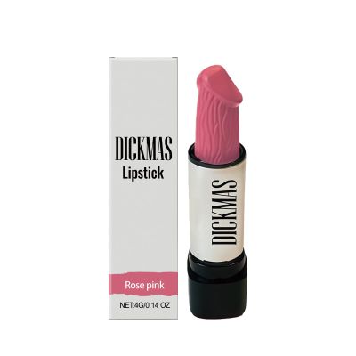 Funny Mushroom-Shaped Lipstick for Adults, Long-Lasting Natural Color, Party Gift